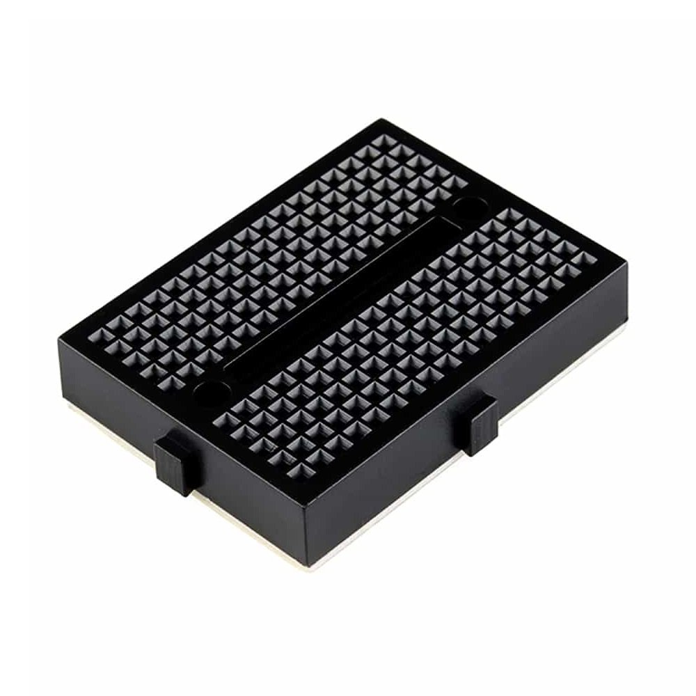 Mini Protoboard 170 Perforaciones Negra